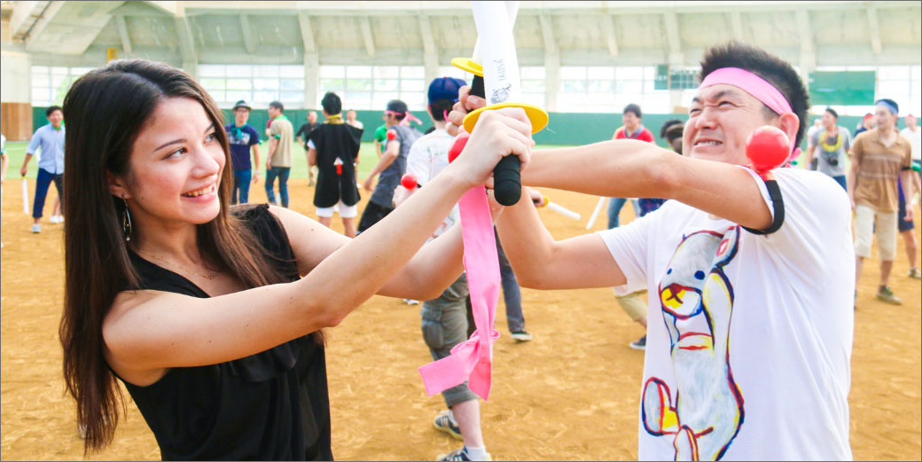 チャンバラ合戦大運動会