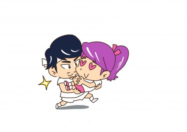 お姫様抱っこリレー