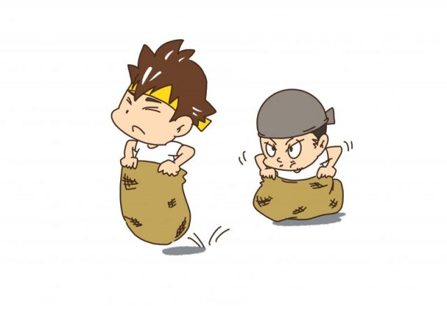 みのむし競走