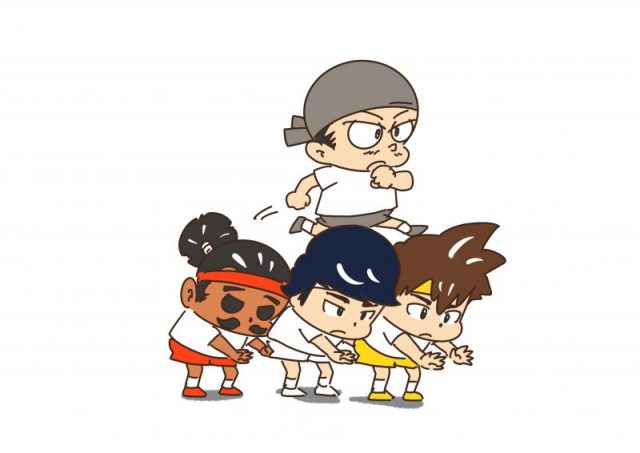 矢切の渡し(背中渡りレース)