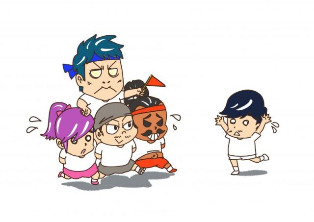 軍旗争奪騎馬戦
