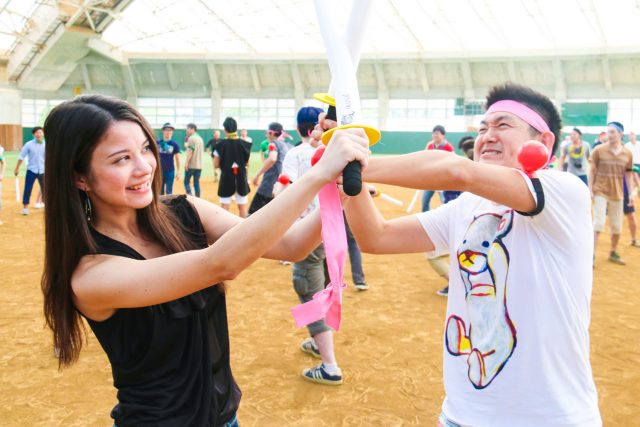 チームビルディング型運動会!?企業の社内イベントで戦国運動会を開催!