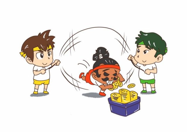 五右衛門縄跳び