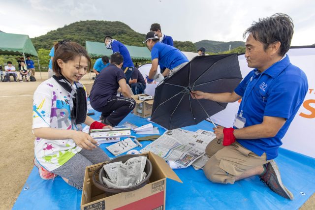 防災借り物競争