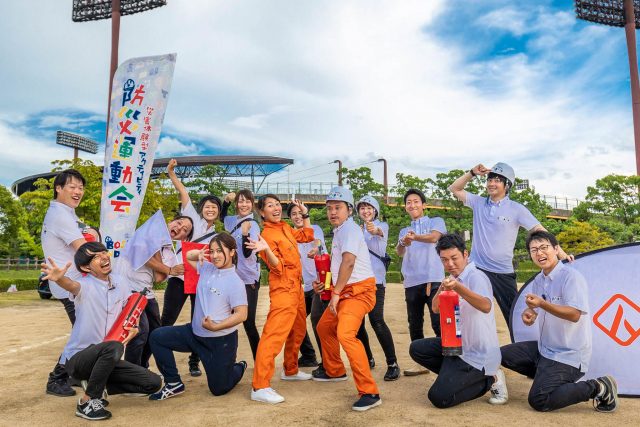 穴吹エンタープライズ株式会社様の防災訓練として「防災運動会」の様子をご紹介！